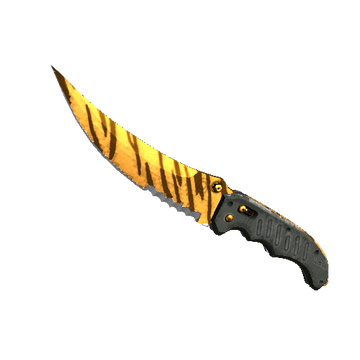 Flip Knife | Tiger Tooth